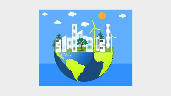 Download vector - Eco system country Environmental Concept - skillivo