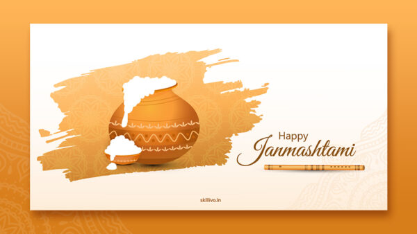 Download Shrikrishna Janmashtami banner - skillivo -