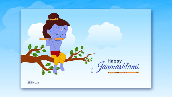 Shrikrishna Janmashtami Illustration banner #4